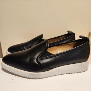 Everlane "The Street Shoe" Blck Nappa Leather Loafers sz.8 $245 Made in Italy